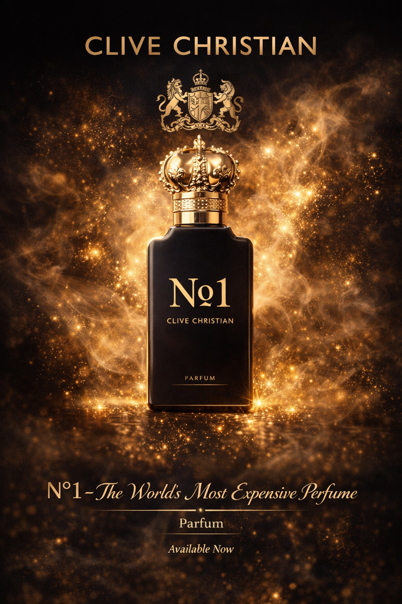 Heerlijke parfum reclame clive